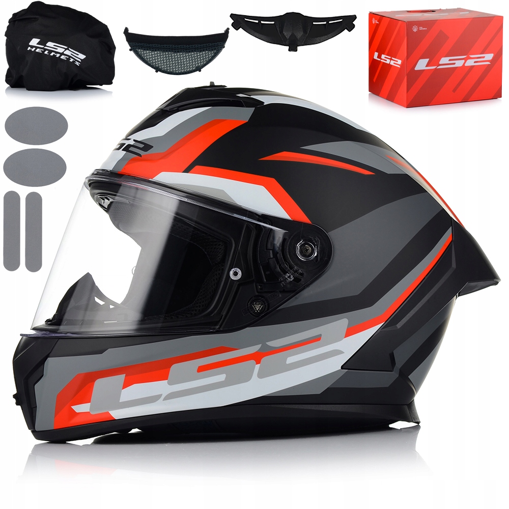 Motocyklová Prilba LS2 FF820 Rapid III Hyper Systém Pinlock Ecer 22.06