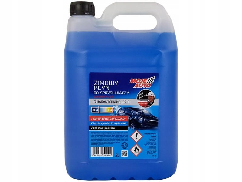 

Moje Auto Płyn Do Spryskiwaczy Zimowy -20°C 5L