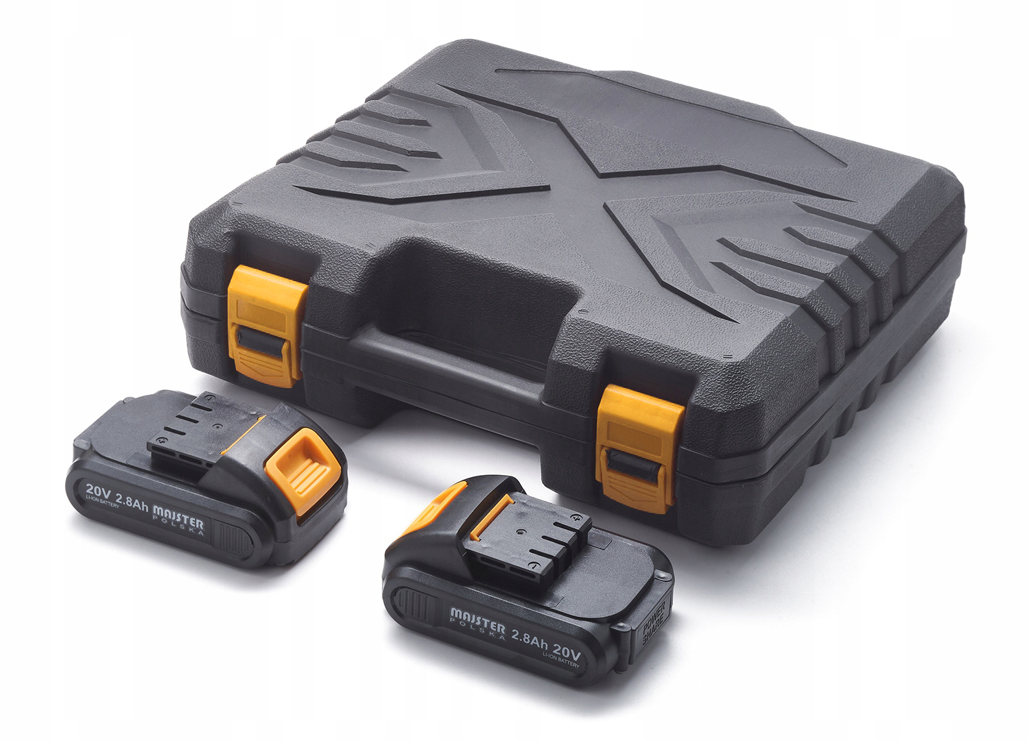 WIERTARKO WKRĘTARKA AKUMULATOROWA 20V WALIZKA 2AKU Zasilanie akumulatorowe