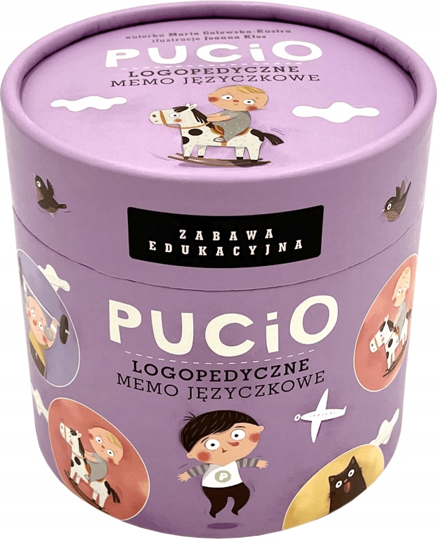 Logopedyczne memo języczkowe Pucio