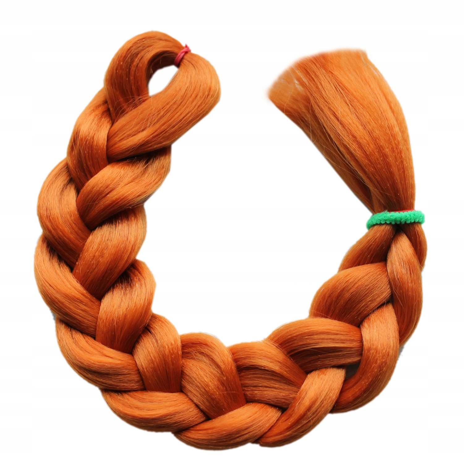 

Włosy Syntetyczne Warkoczyki Rudy 2735