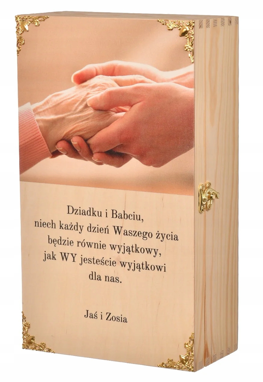 Dárek pro babičku a dědečka krabička