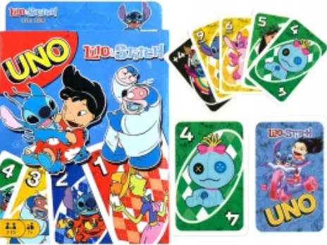 UNO Lilo i Stitch Gra karciana towarzyska