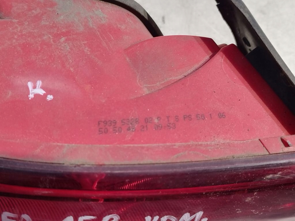 Alfa Romeo 159 kombi light left rear part rear