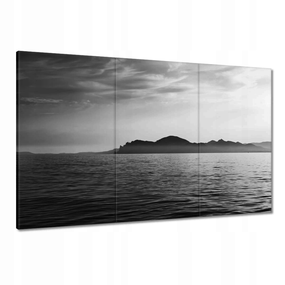 Obrazy 120x80 Krajina s zamlženou horou