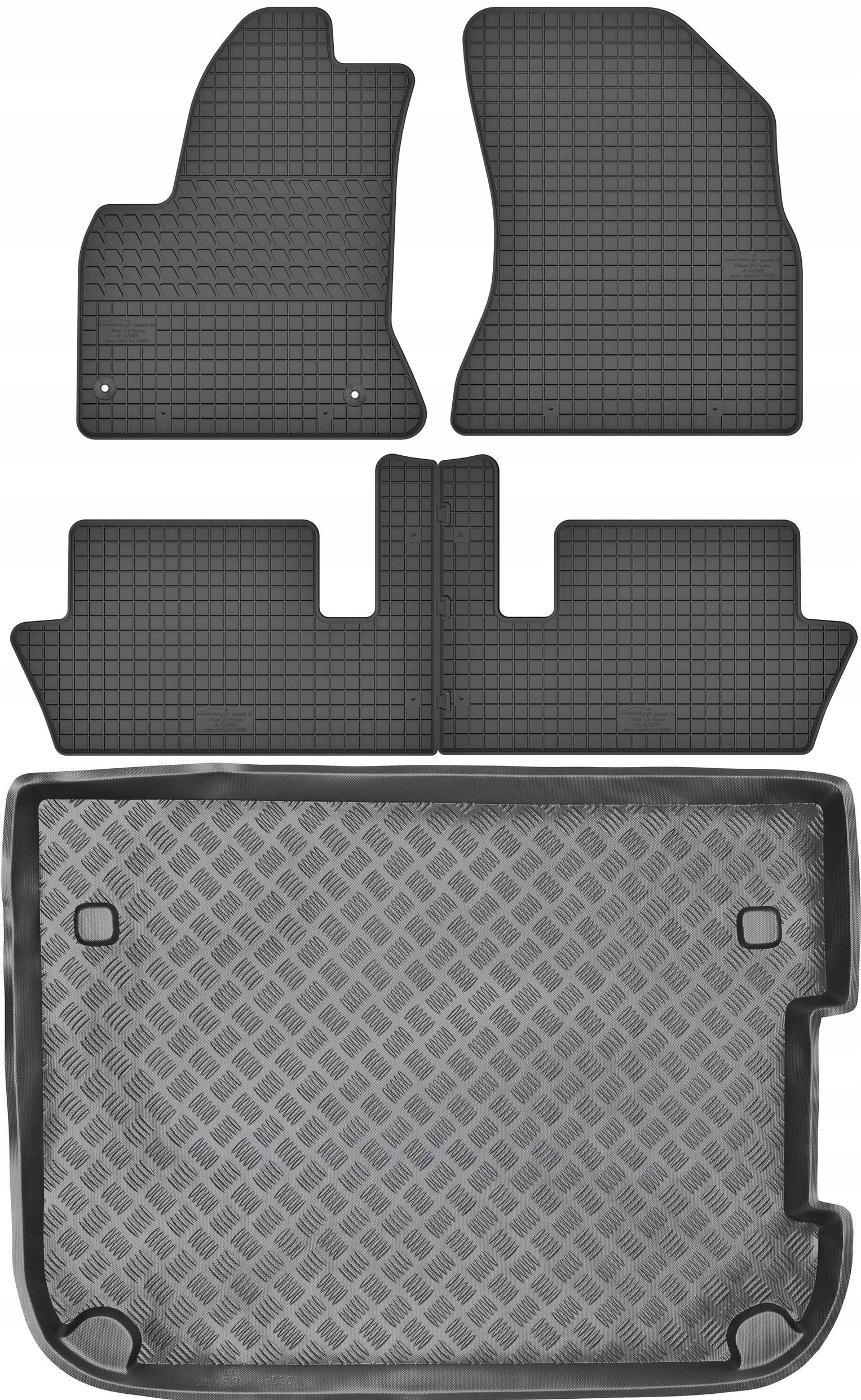 

Citroen C4 Picasso I 5os 2006-2013 Dywaniki mata