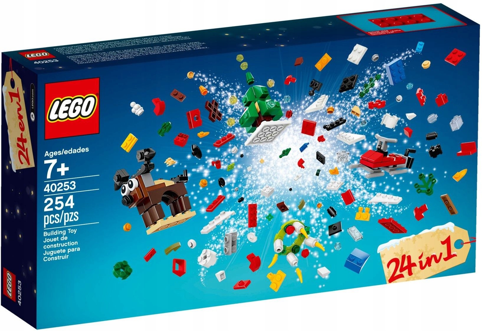 Lego Okolicznościowe 40253 Świąteczne budowanie