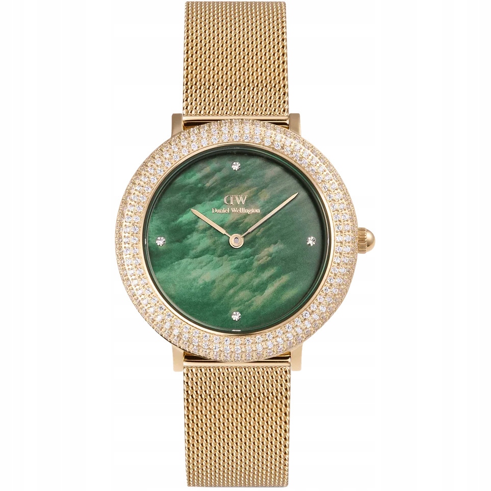 Dámské hodinky Daniel Wellington DW00100824 Zirkony zlaté