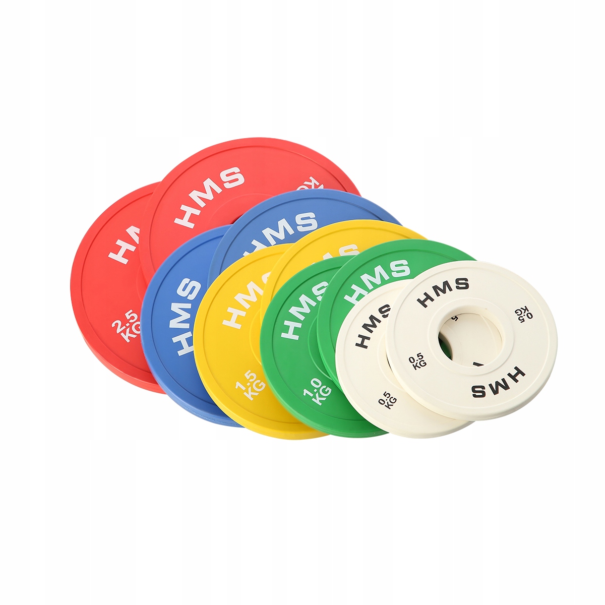 Zátěžové talíře Hms Cbrs Set 01 15 kg guma ocel osa olympijský