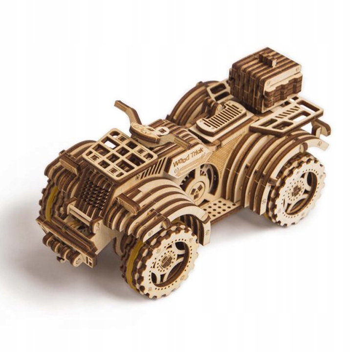 

Wood Trick Quad Bike Puzzle 3D Model Mechaniczny