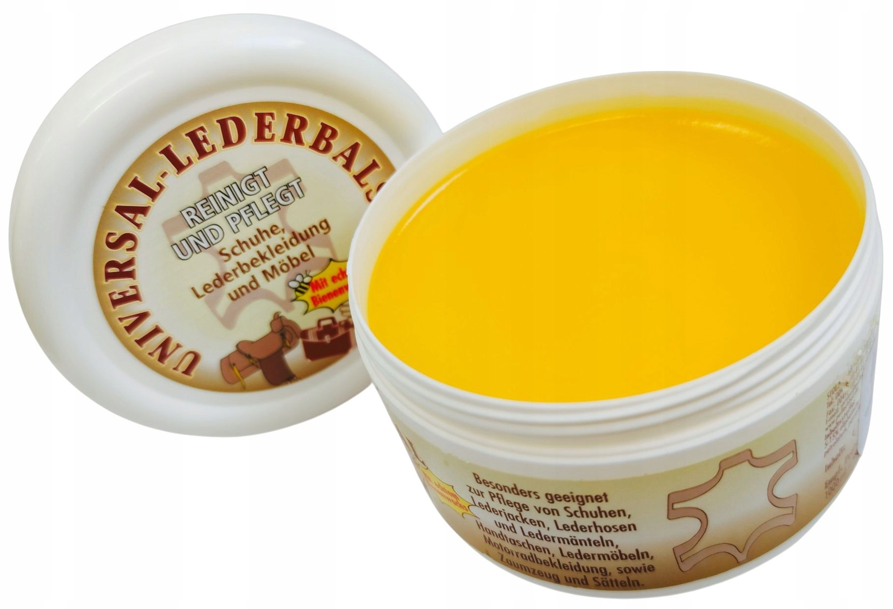 Wosk Pszczeli Balsam Krem Do Skór Tapicerki Butów Toreb Bezbarwny 250ml