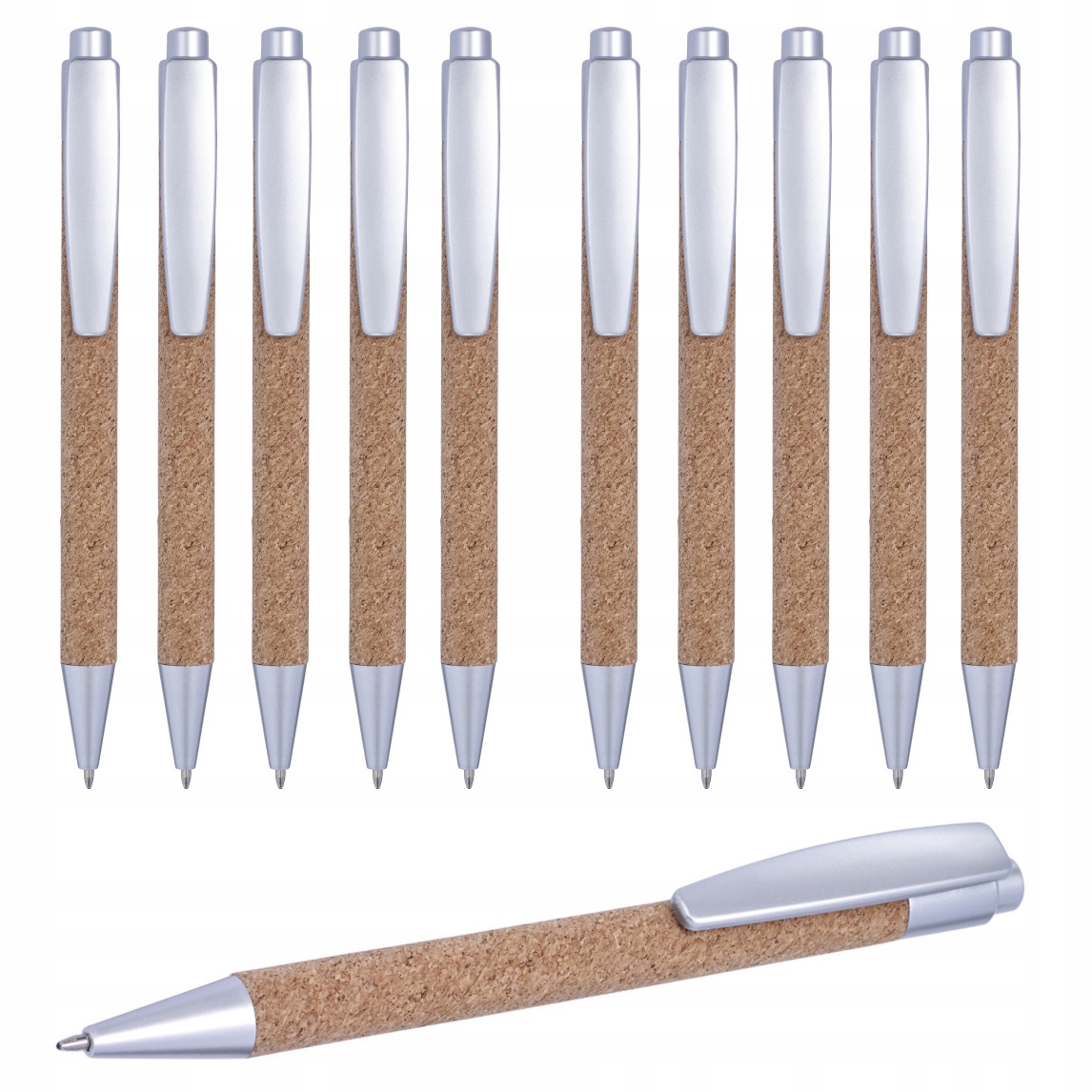 

Długopis Korkowy Niebieski EKOlogiczny Auto 10 szt