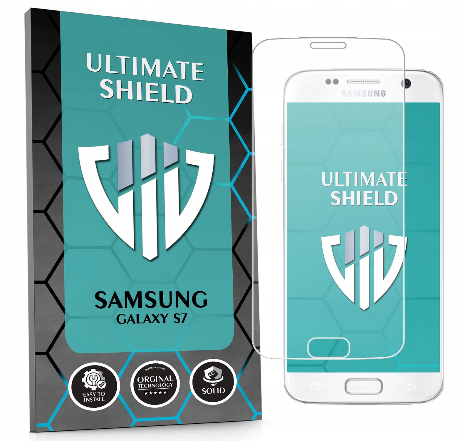 Sklo 3x Displej 7x Fotoaparát Rychlý Objektiv Pro Samsung Galaxy S7