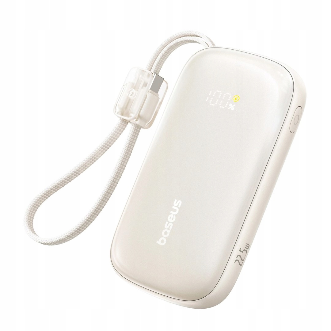 Powerbank Baseus EnerFill FC21 Qpow 3 Ultra 10000mAh 22,5W z dołączonym kab