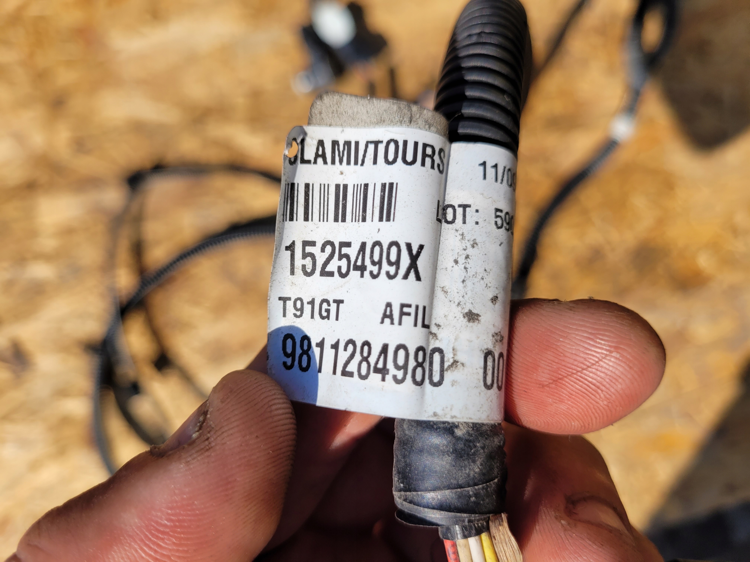 wiring bundle PARKTRONIKOW rear part PEUGEOT 308 T9