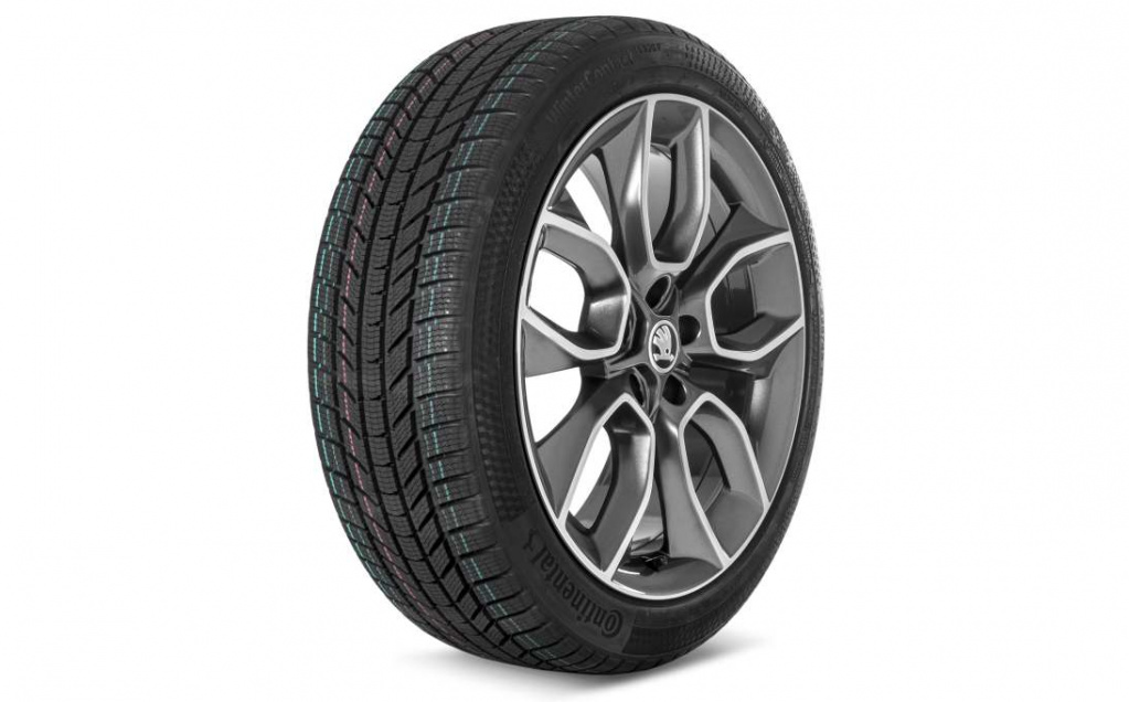Škoda kompletný zimný bicykel Crater 19" pre Karoq (4x4) pravá strana