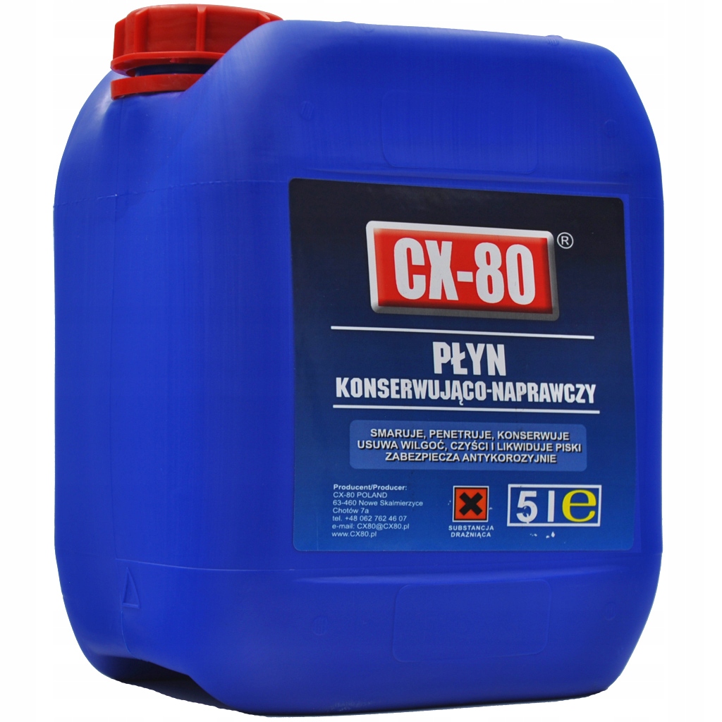 

CX80 Płyn Konserwująco Naprawczy 5L