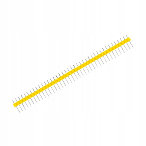 Listwa Goldpin 40PIN (raster 2.54) żółta