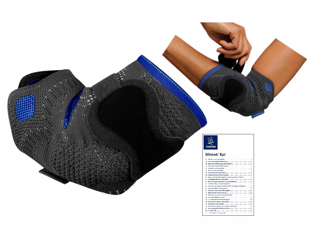 

Stabilizator Orteza Opaska Łokieć Tenisisty 4/L