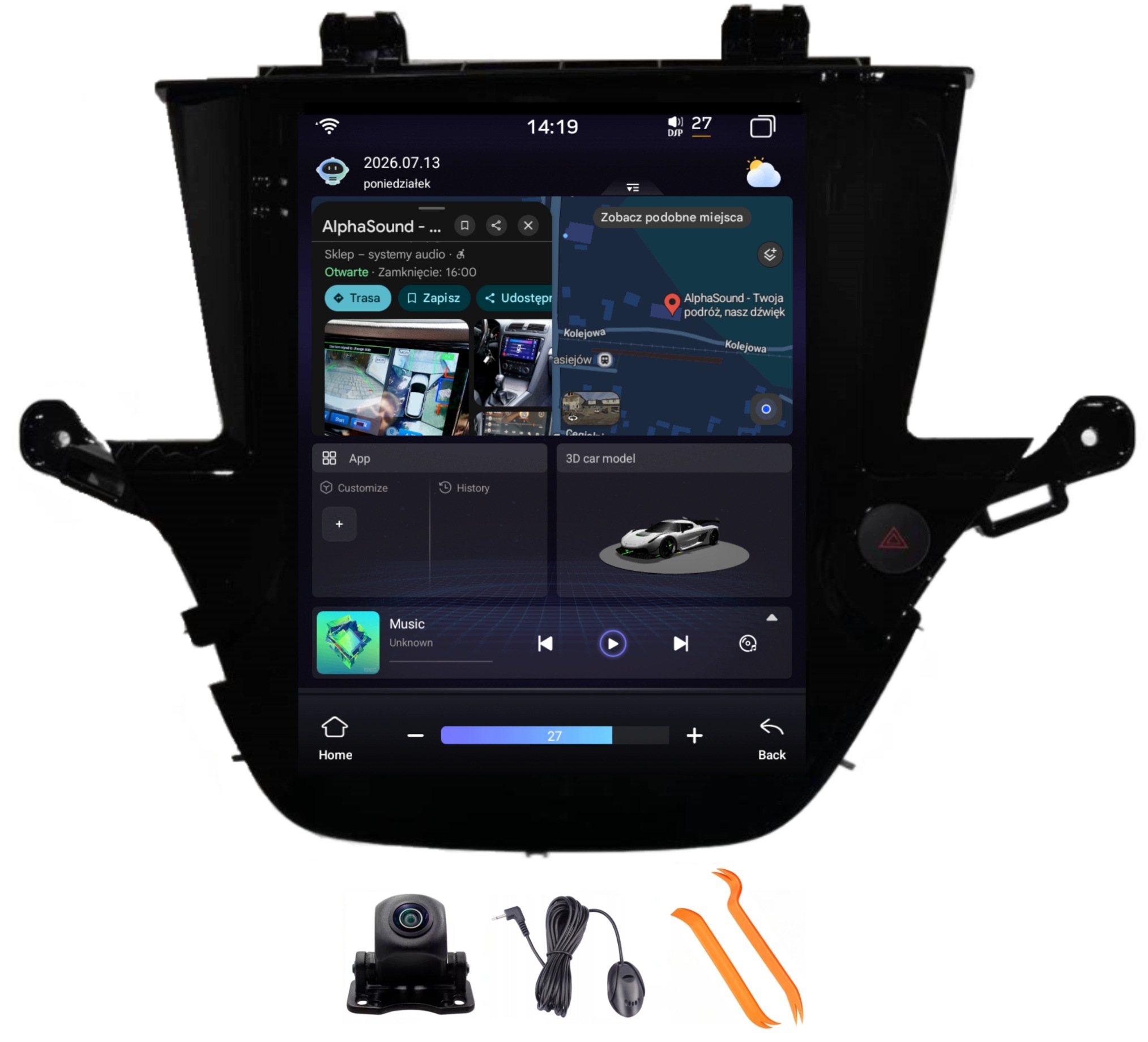 Radio Android Navigácia Opel Buick Verano '15 4/64GB Lte 4G CarPlay Gps