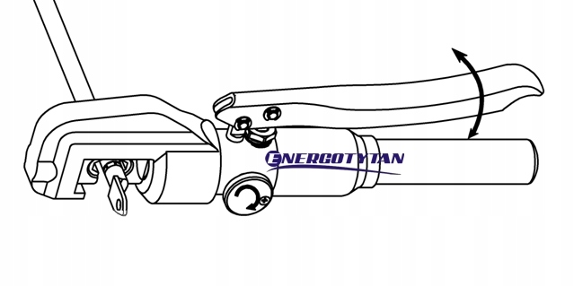 PRASKA HYDRAULICZNA ZACISKARKA DO KABLI 4-70 PH70C ENERGOTYTAN POLSKA Model PH-70C