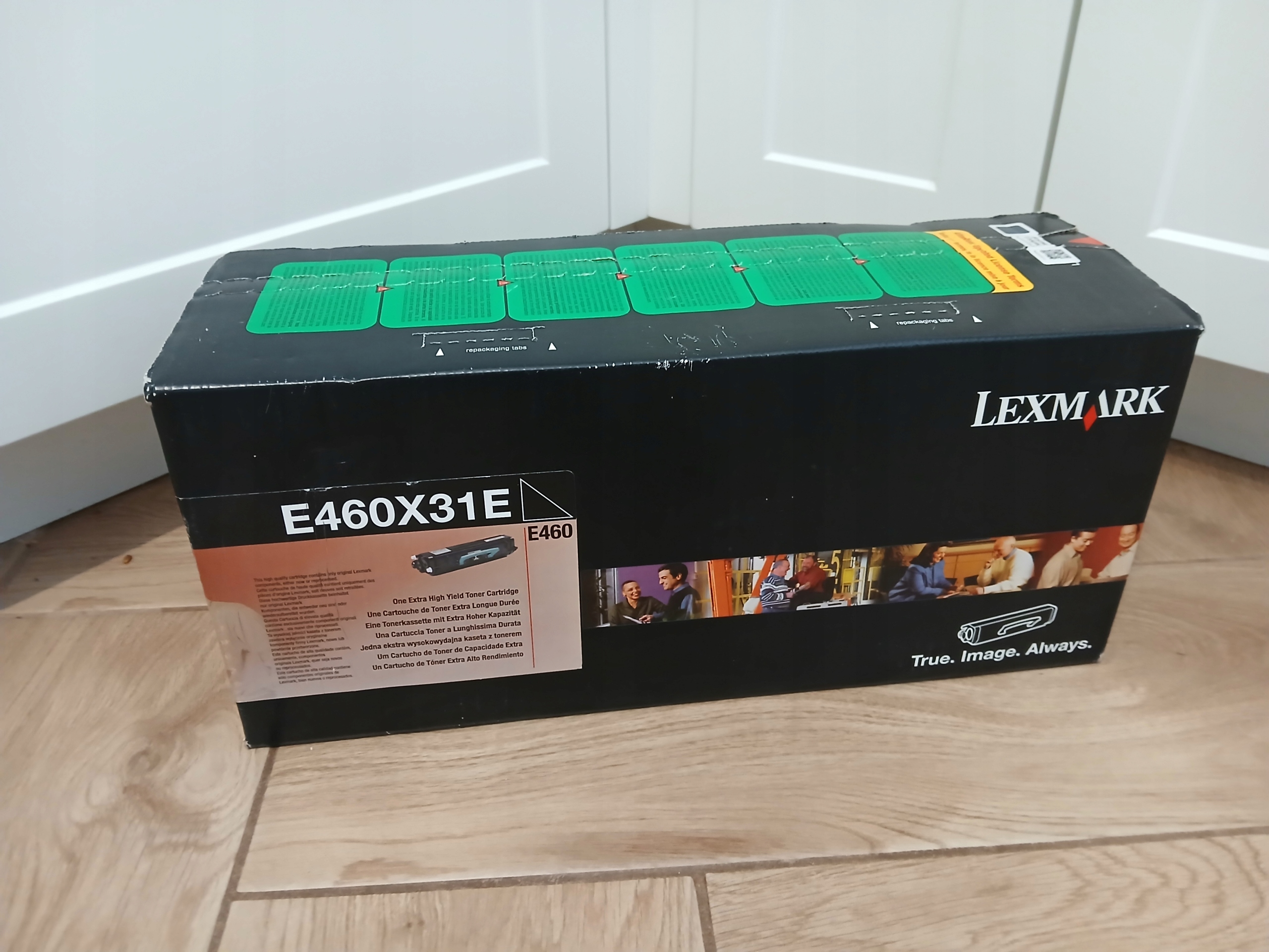 Toner Lexmark E460X31E Black Oryginał E460