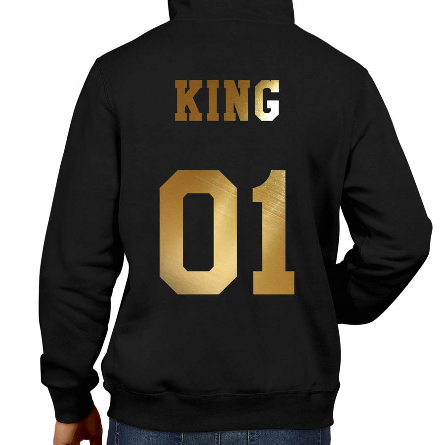 

Bluza walentynkowa dla niego King 01 Gold 3XL