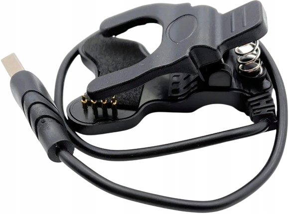 KABEL USB ŁADOWARKA SMARTWATCH 4PIN 7,5mm UNIWERSALNA KLIPS 7,5 mm Marka bez marki