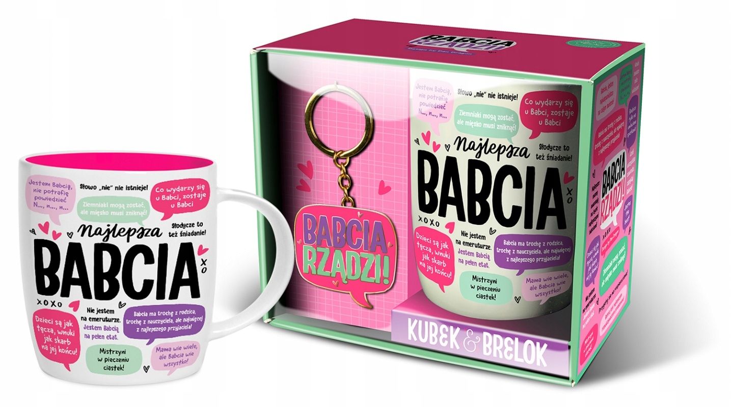 

Kubek I Breloczek Dla Babci