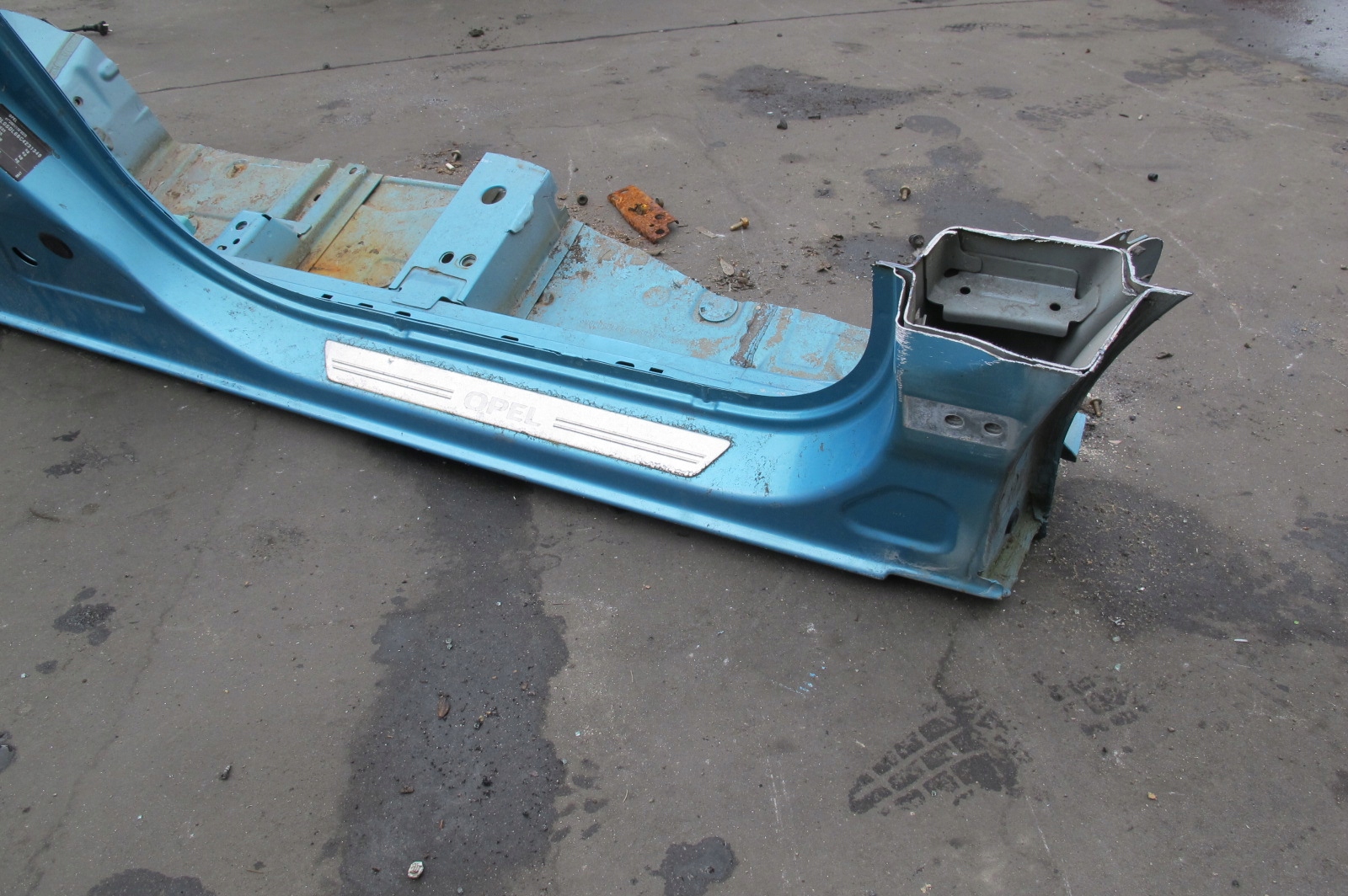 OPEL CORSA D HB 5D threshold right pillar Z21Z