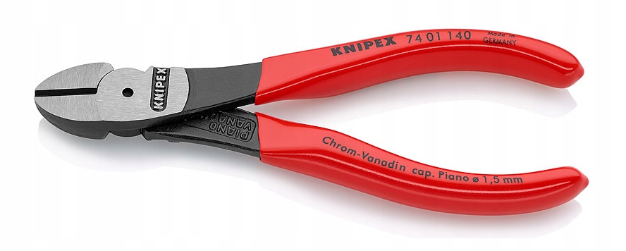 SZCZYPCE TNACE OBCINAKI BOCZNE KNIPEX 74 01 140