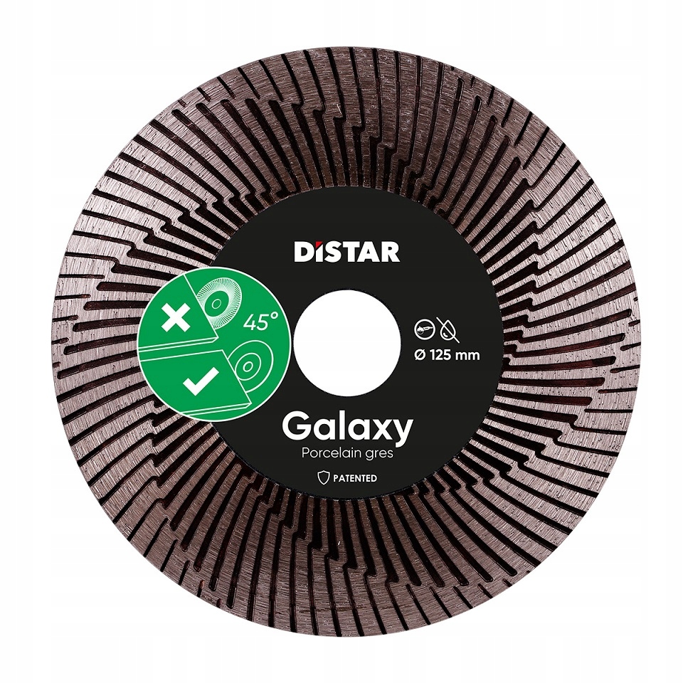 Diamantový řezací kotouč Distar 125x30x22,23 Galaxy