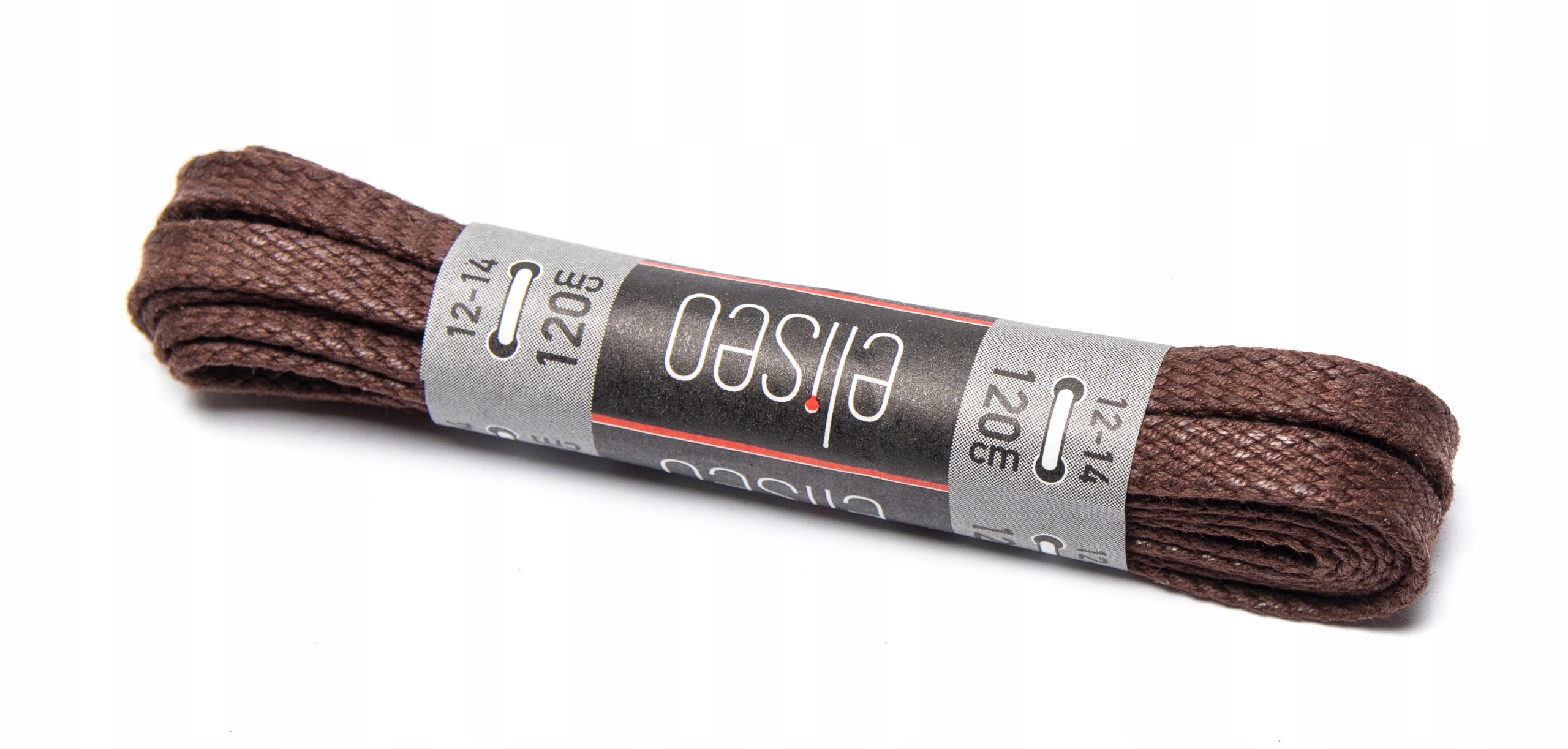 

Sznurowadła 90 cm Brązowe Woskowane Płaskie