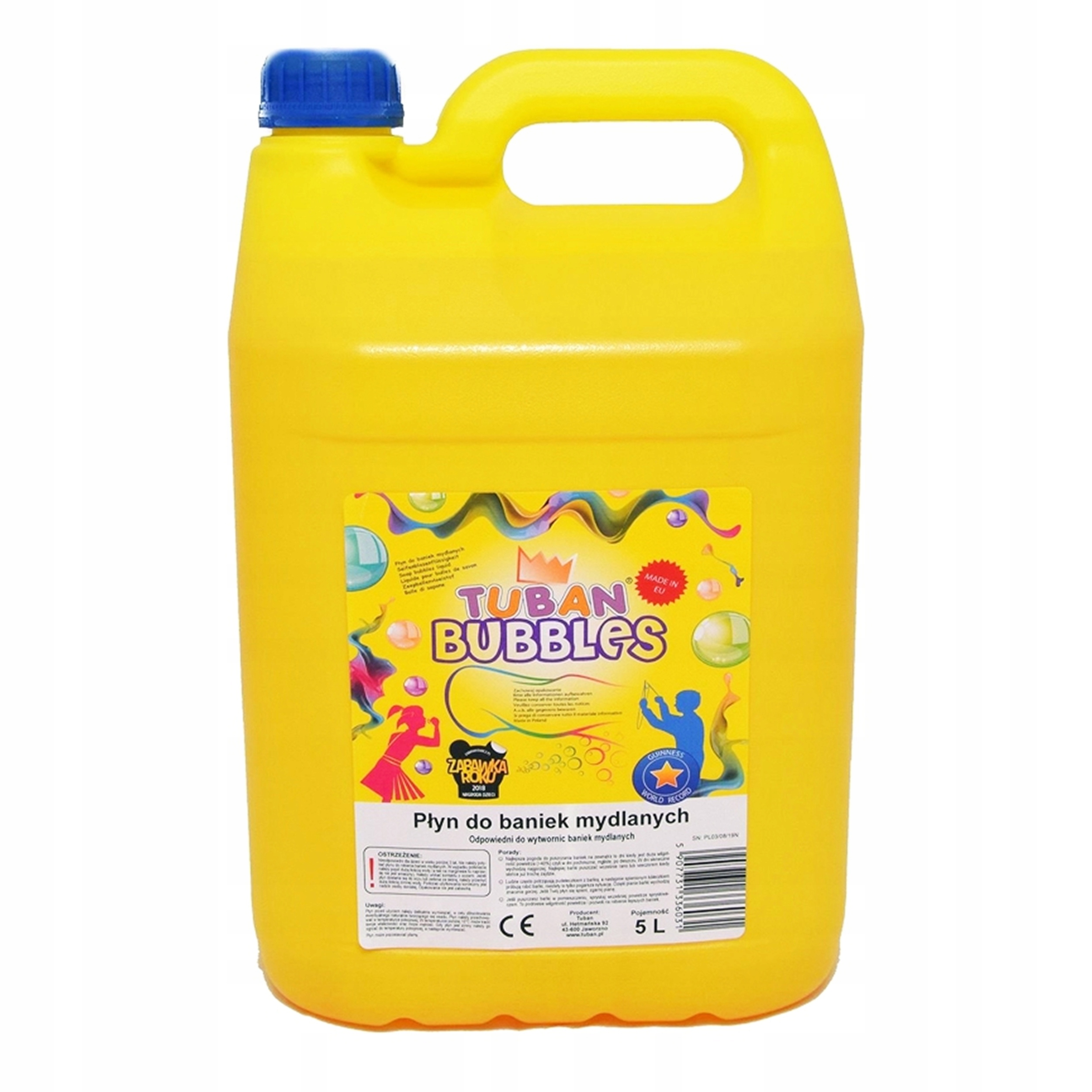 

Płyn Do Baniek Mydlanych TU3603 5L Tuban