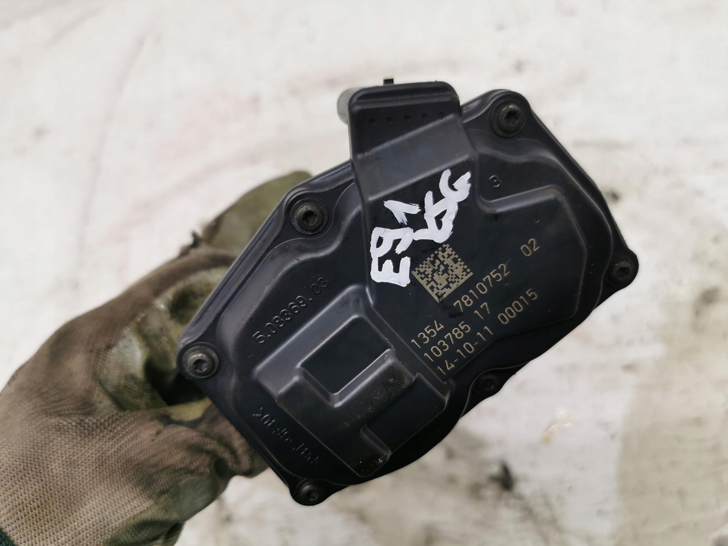 throttle flap BMW SERIA 3 E90 E91 / LCI 7810752