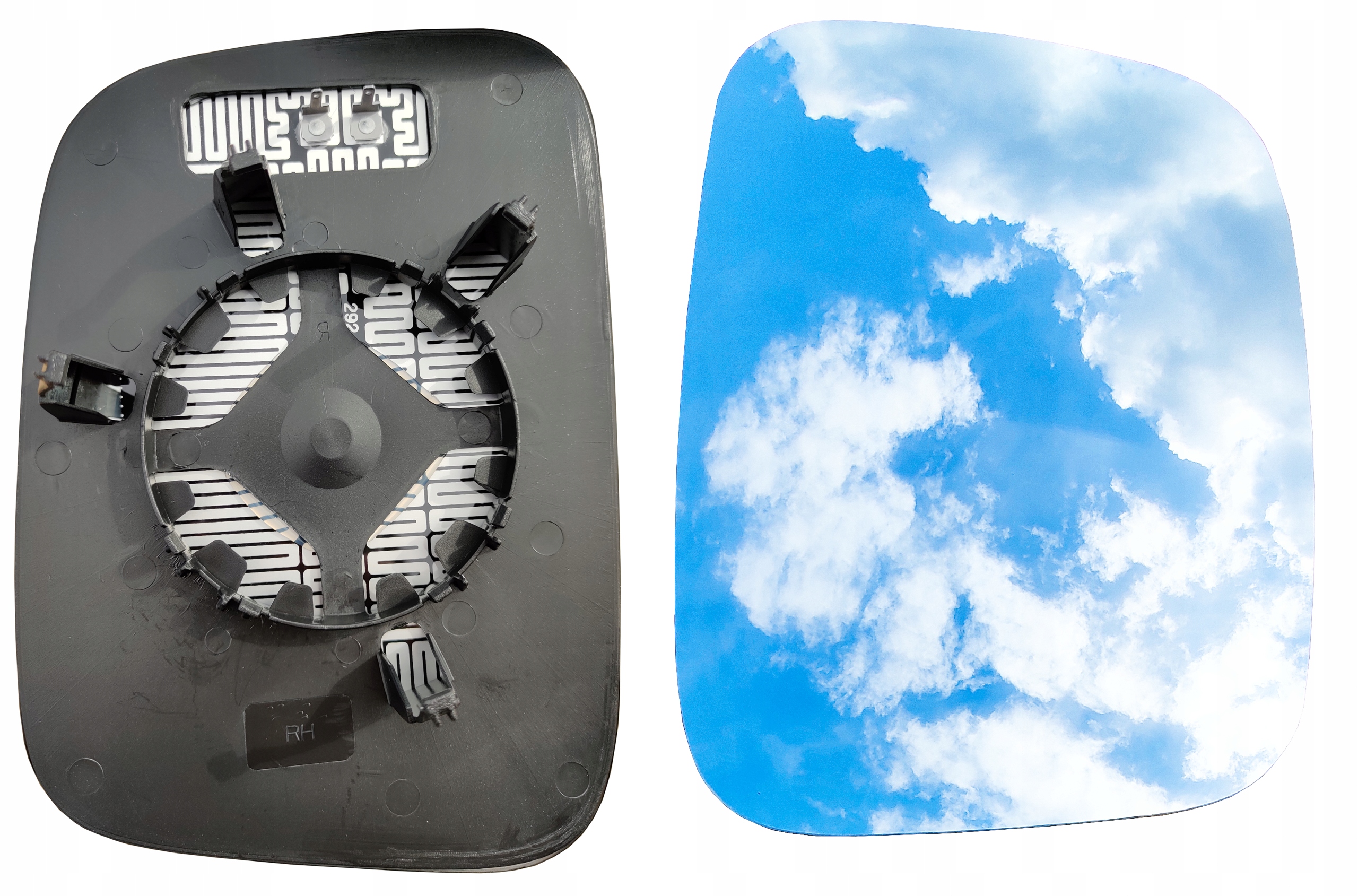 Zdjęcie AWparts WKŁAD LUSTERKA PRAWY CADDY III VW T5 2003-2012