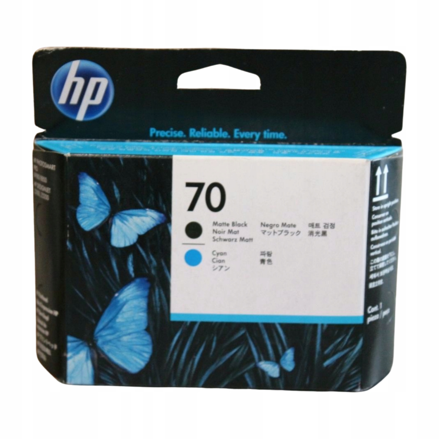 Hp 70 C9404A hlavice matná černá, cyan originál 13