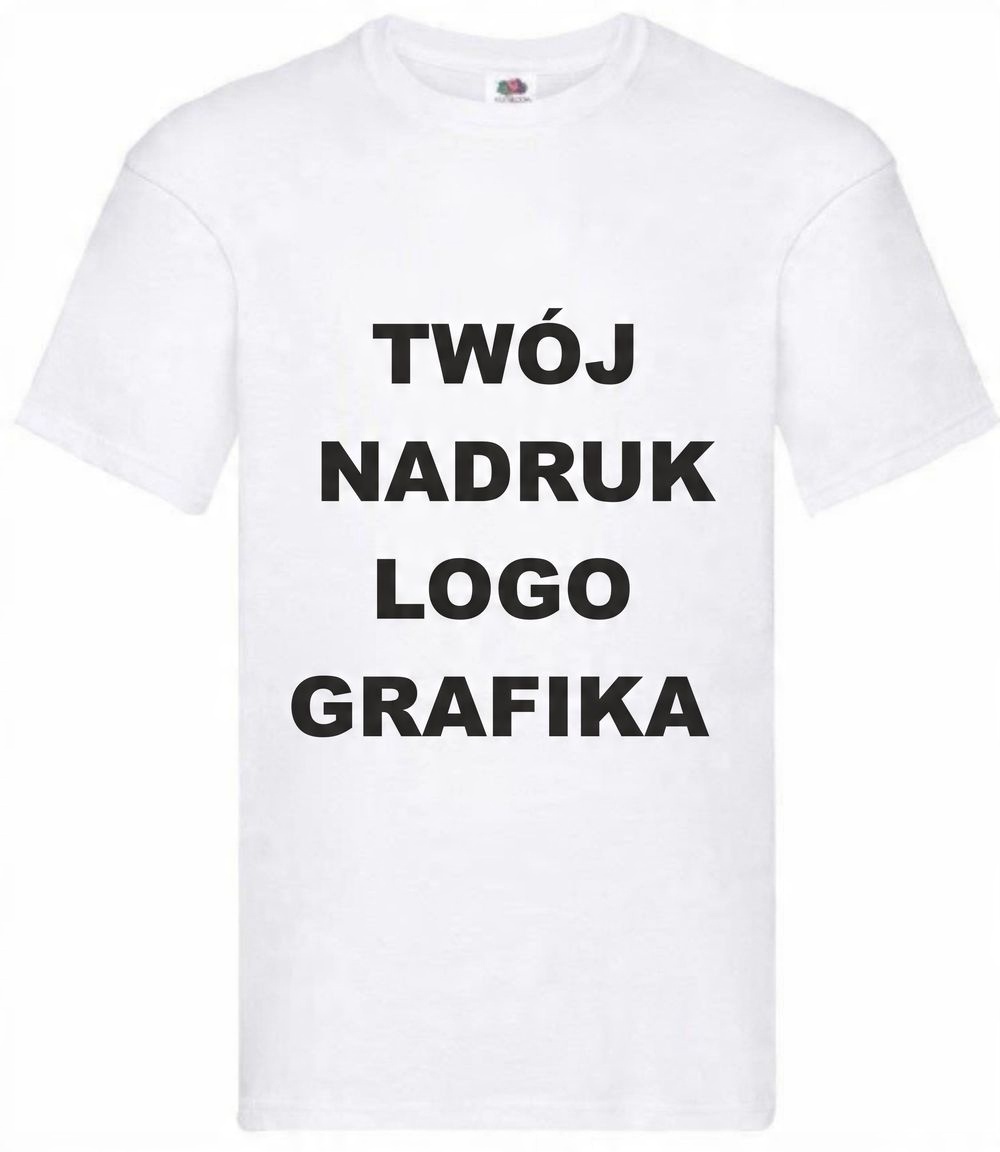 

T-shirt Koszulka z Własnym Nadrukiem napisem L