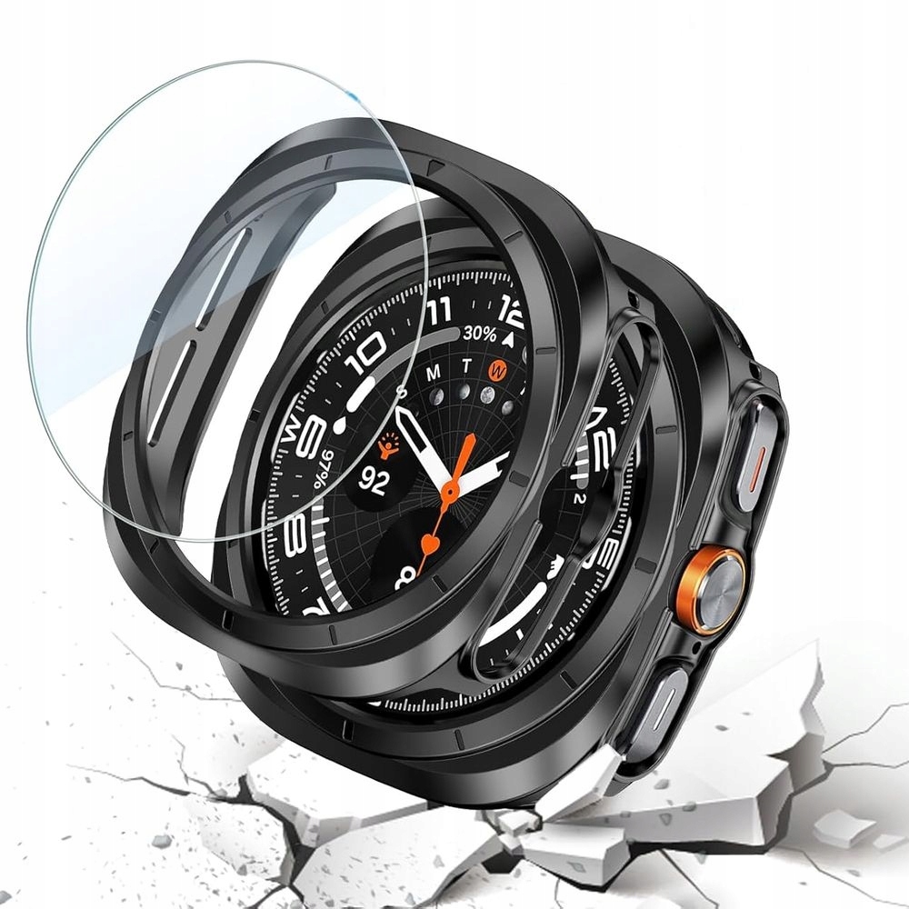 ETUI +SZKŁO 2w1 Defense Case Ochrona 360 do Samsung Galaxy Watch Ultra 47mm Kod producenta 30292