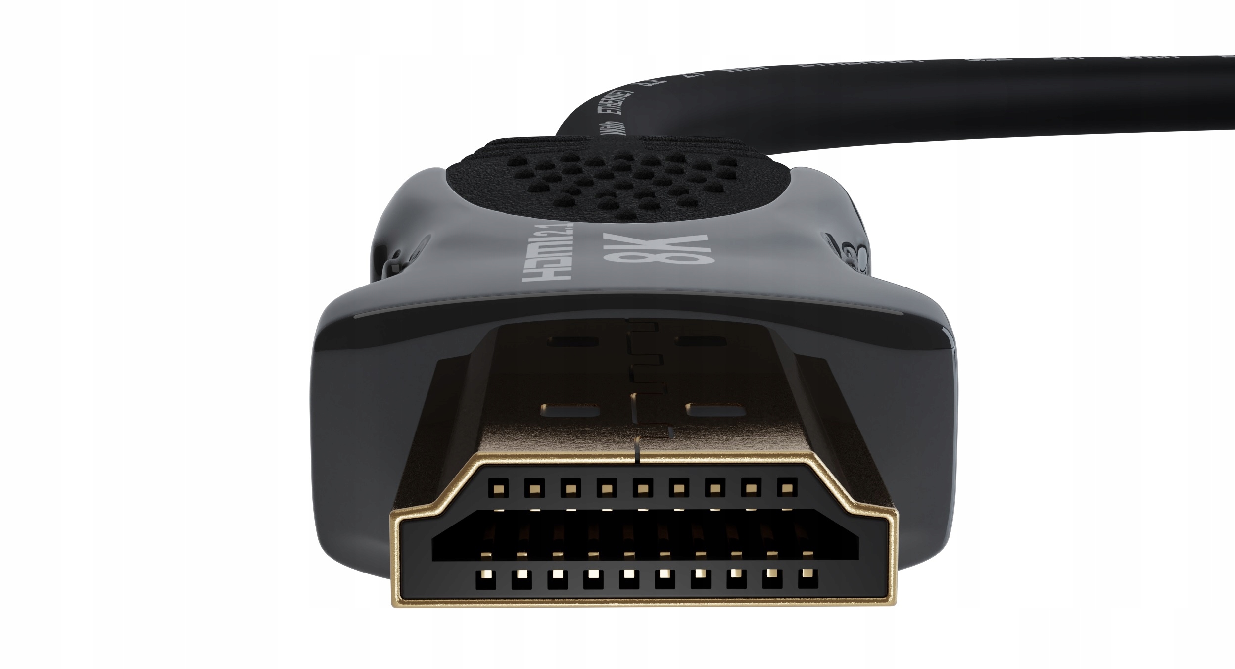 CERTYFIKOWANY Kabel HDMI 2.1 PROFESJONALNY eARC ZŁOTO 8K 4K/120Hz Agog 3m Złącza HDMI - HDMI