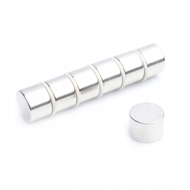 Magnet Neodymový válcový Mw 14x10 N38, sada 25 kusů