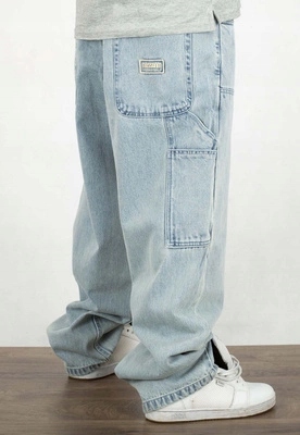 Kalhoty Mass Jeans Extra Baggy Fit Worker světle modré