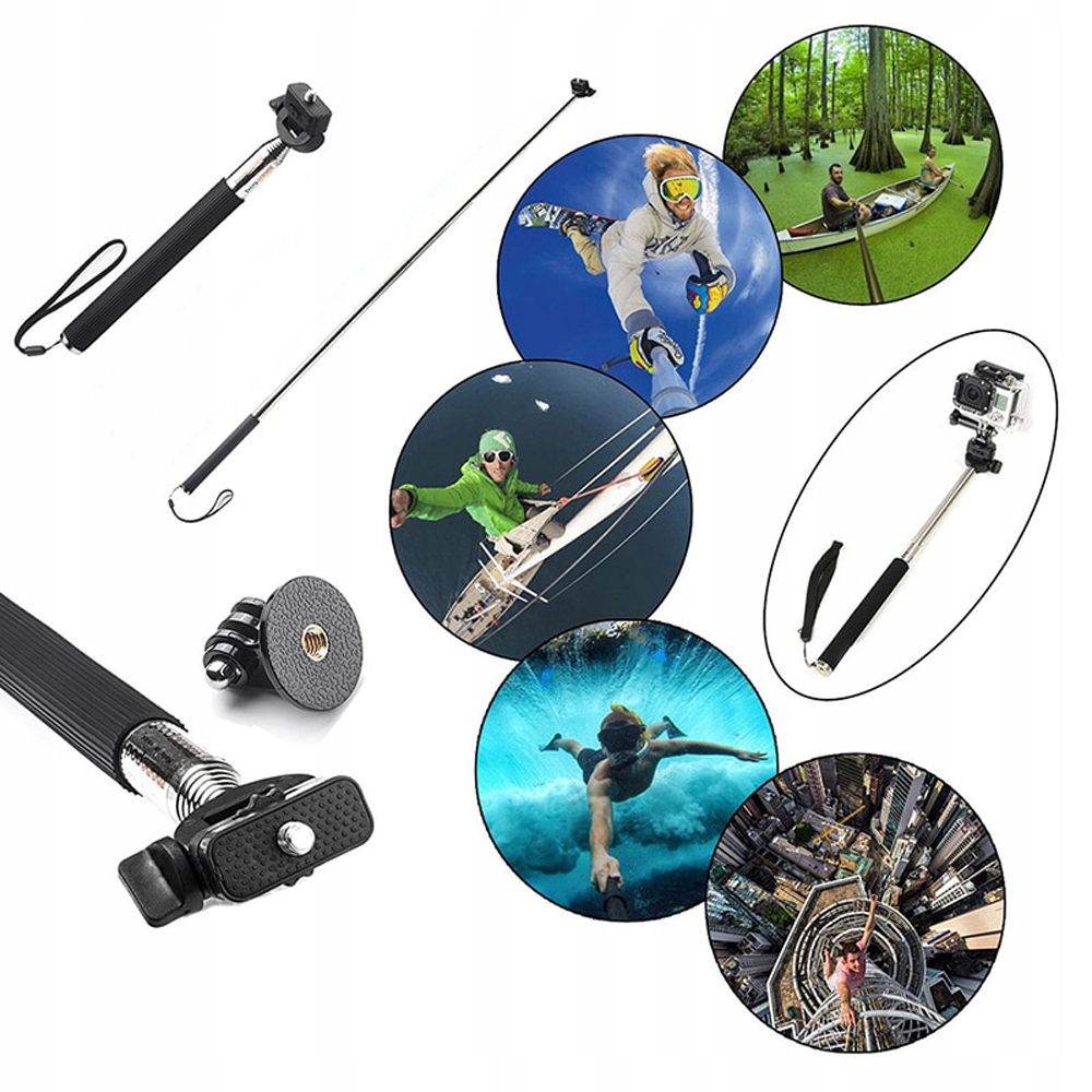 Zestaw 50w1 Akcesoria Uchwyty do GoPro Hero 7 8 9/ GoPro SJCAM Model 50w1