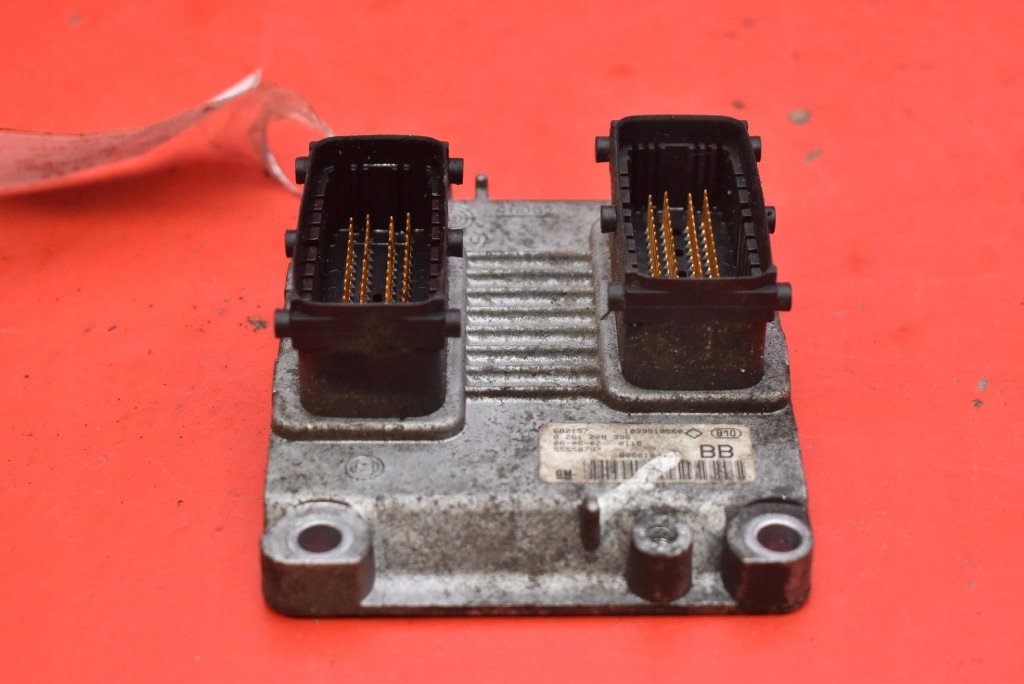 control unit computer of the engine 55558787 OPEL ASTRA 3 III H 1.4 16V 90 KM 04-07