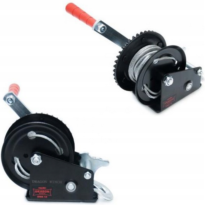 Dragon Winch Ruční naviják Dwk 12 545 kg 10 m II Scooter Motoru
