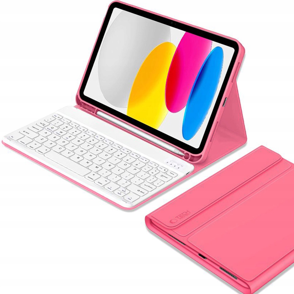 Pouzdro s klopou Tech-Protect pro iPad 11/10.9 2025/2022, pouzdro s klávesnicí