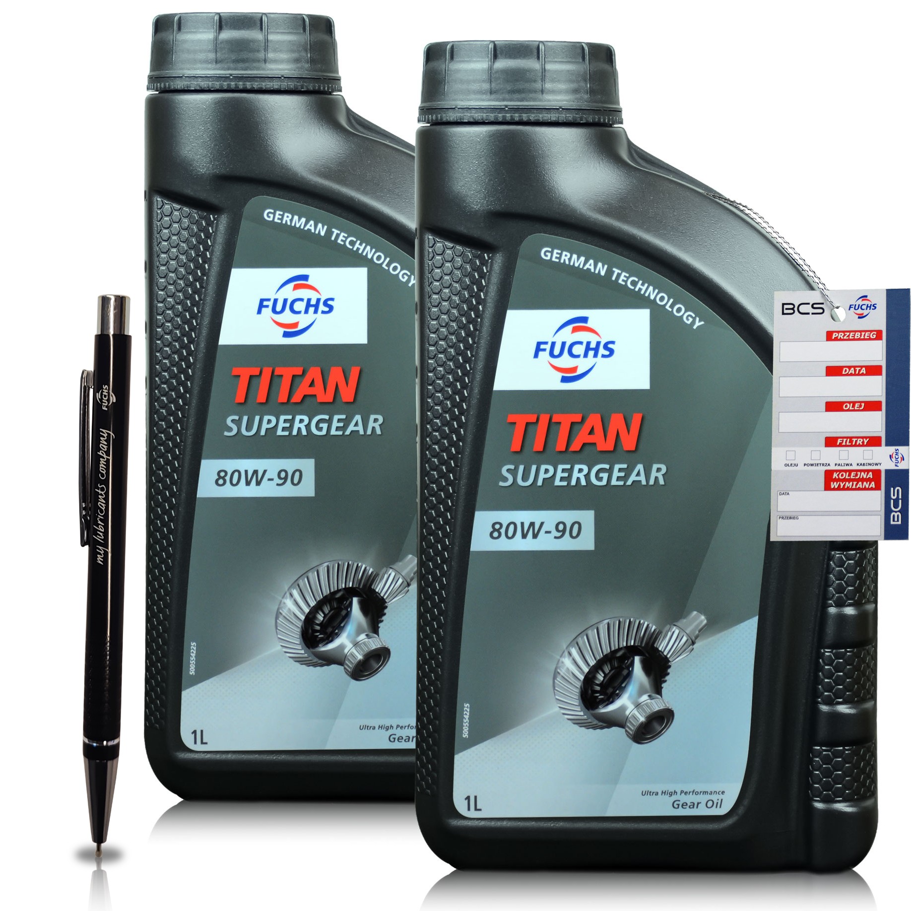 2 Litry Fuchs Titan Supergear 80W90 Olej Przekładniowy 2L