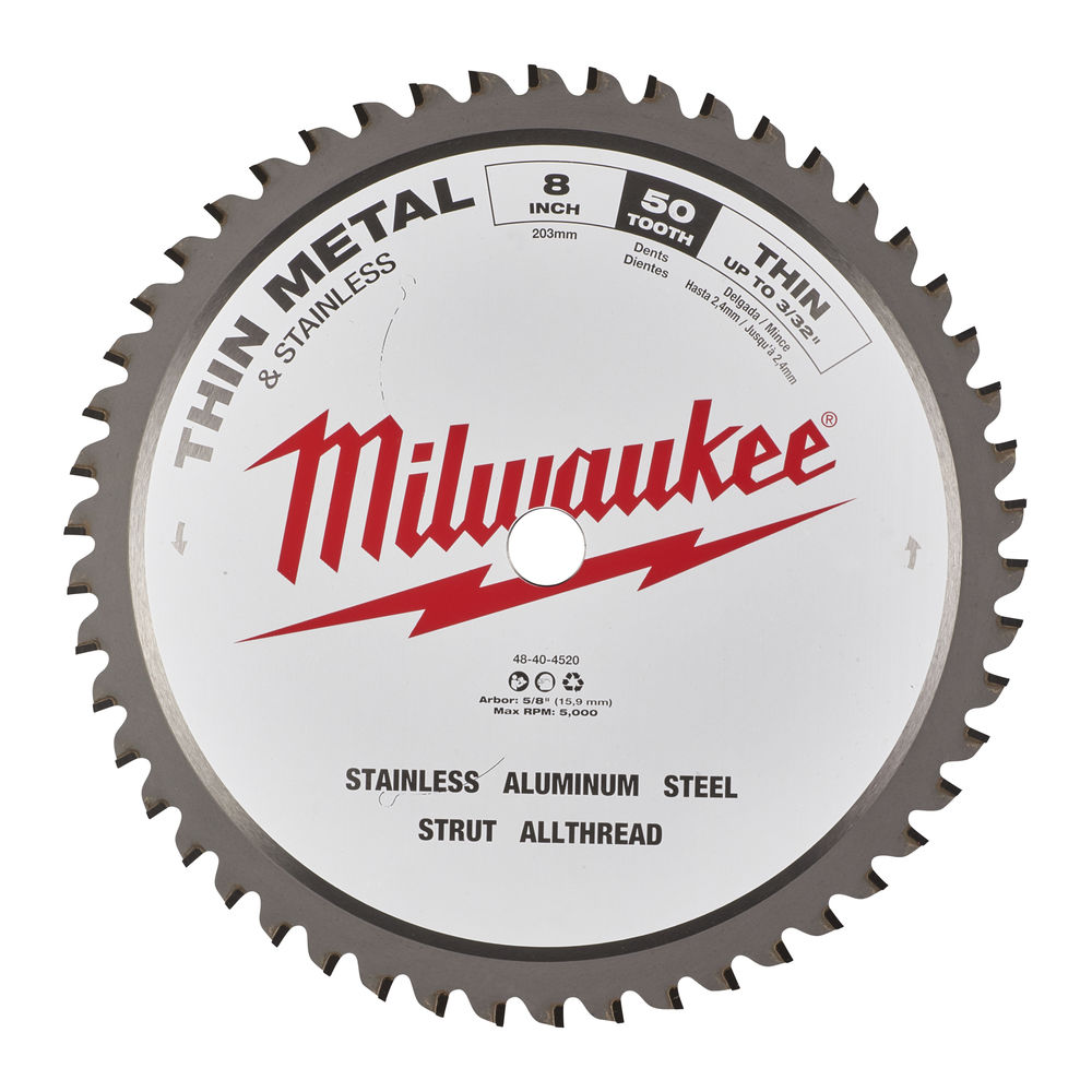 

Milwaukee Tarcza do metalu 203mm 50Z MCS66
