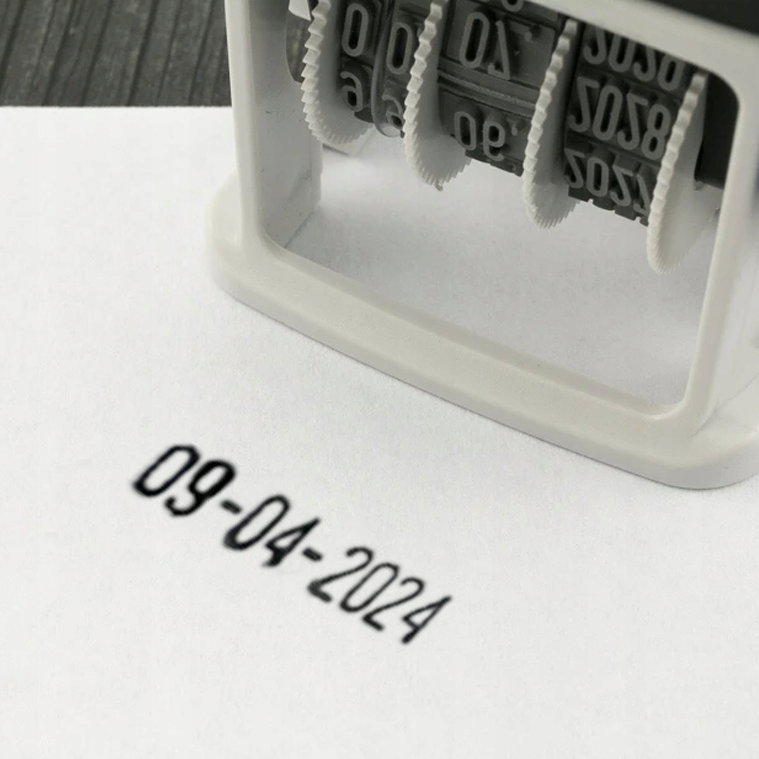 PIECZĄTKA DATOWNIK COLOP S120 DATUŚ CYFRA DATA DZIEŃ MIESIĄC ROK NIEBIESKI Kolor odbicia czarny