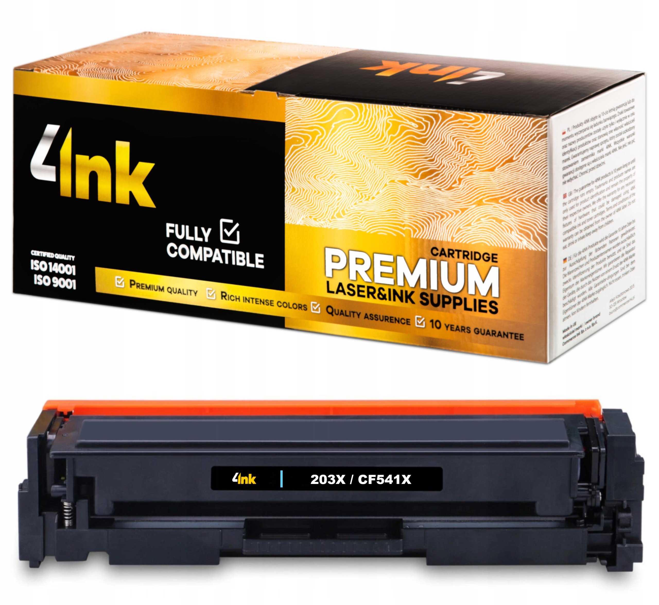 

Toner Do Hp 203X CF541X M254nw M280nw Mfp M281fw